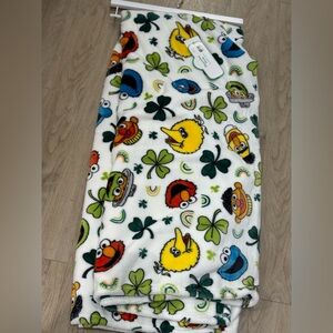 Sesame Street Colorful Character Blanket